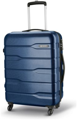 Carlton - Cayenne Medium 4 Wheel Spinner Case - Midnight Blue